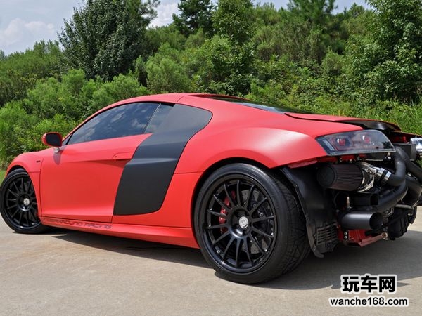 Underground Racing的双涡轮奥迪R8 GT5 玩车网