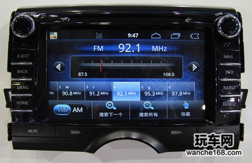 安卓时代车机 路畅丰田新锐志专用机测试