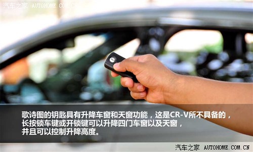 跨界挑战SUV 本田歌诗图PK本田CR-V