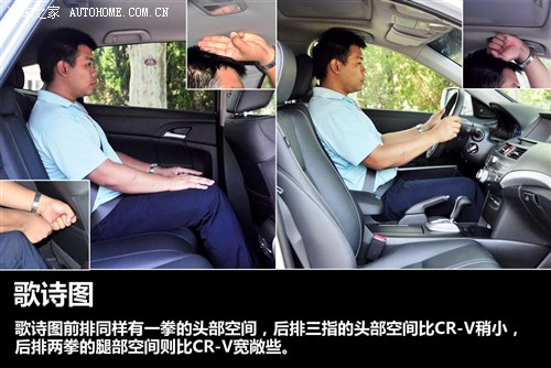 跨界挑战SUV 本田歌诗图PK本田CR-V