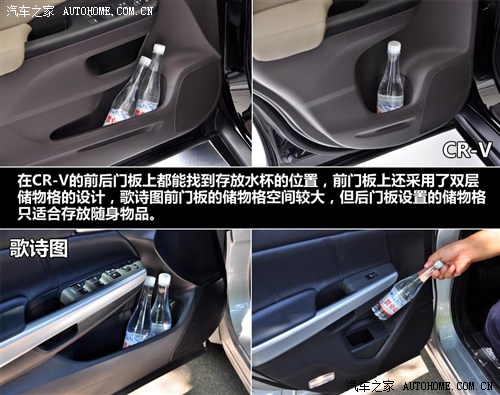 跨界挑战SUV 本田歌诗图PK本田CR-V