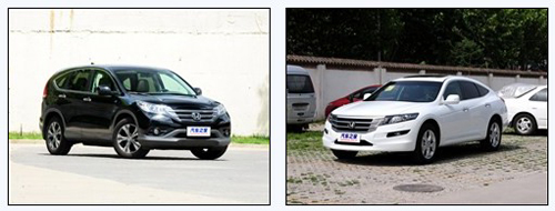 跨界挑战SUV 本田歌诗图PK本田CR-V