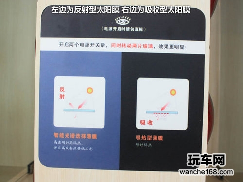 体验顶级太阳膜威固 同效果差价3000