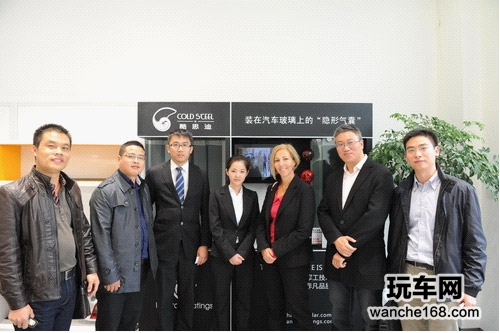 以色列窗膜副总裁浙江视察圣罗膜 