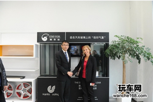 以色列窗膜副总裁浙江视察圣罗膜 
