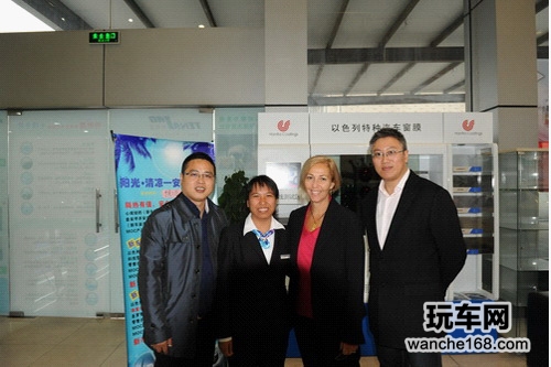 以色列窗膜副总裁浙江视察圣罗膜 