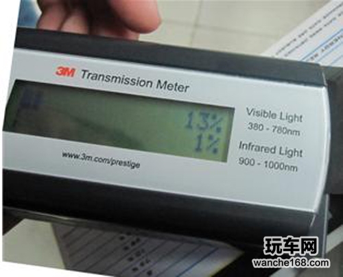 汽车玻璃隔热膜五大性能测试