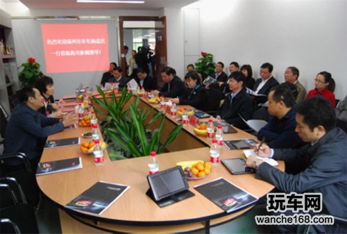 福州市长杨益民一行莅临歌航视察