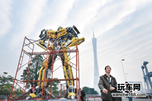 变形金刚驾临广州花城广场