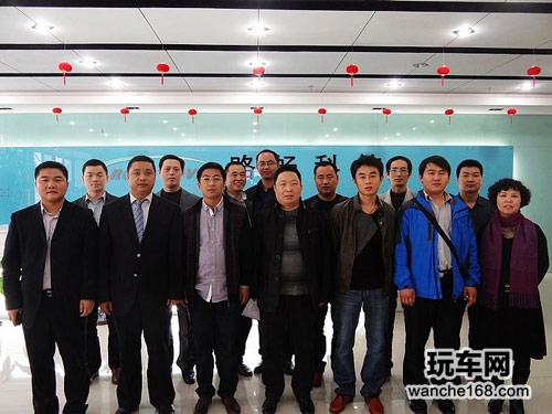 山东核心渠道客户参观考察路畅公司   