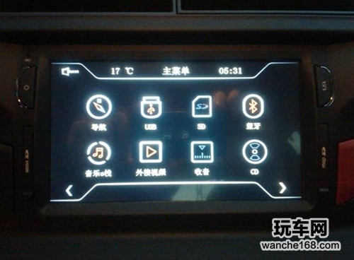 世嘉德赛西威2012最新款汽车导航