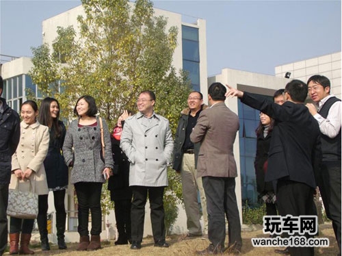 车联盟秘书长庞春霖考察天缘电子公司