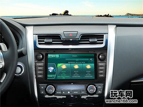 2013款天籁与专用路畅导航同步上市