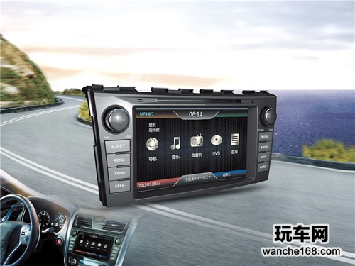 2013款天籁与专用路畅导航同步上市