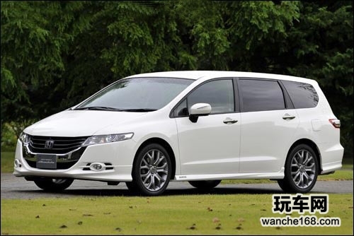 2013款奥德赛的新美妆 配蓝钻贴膜