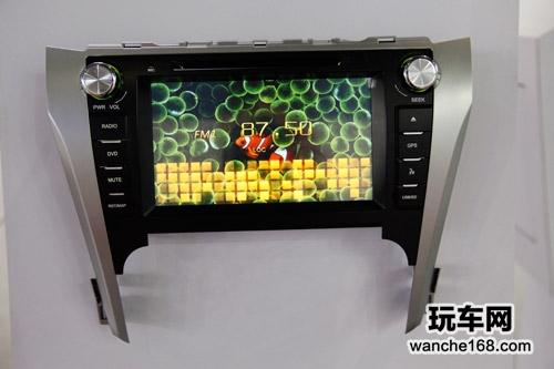 索菱2012款凯美瑞专车专用机测试