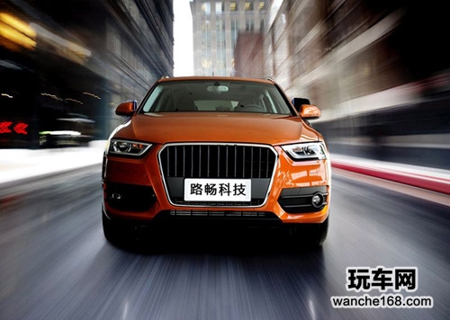 路畅科技2013奥迪q3专用车载导航