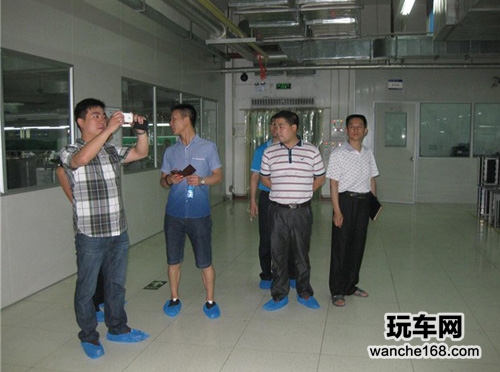 武汉悦莱汽车4S集团领导考察天缘电子