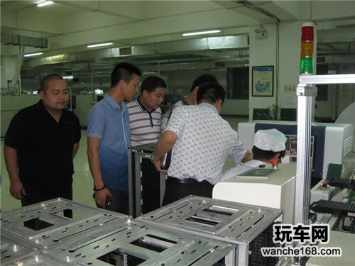 武汉悦莱汽车4S集团领导考察天缘电子