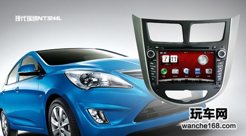 现代新瑞纳纽曼导航完美搭配