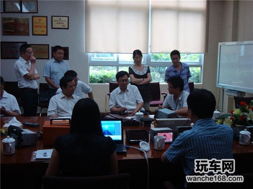东风科技访问天缘探讨智能车载项目