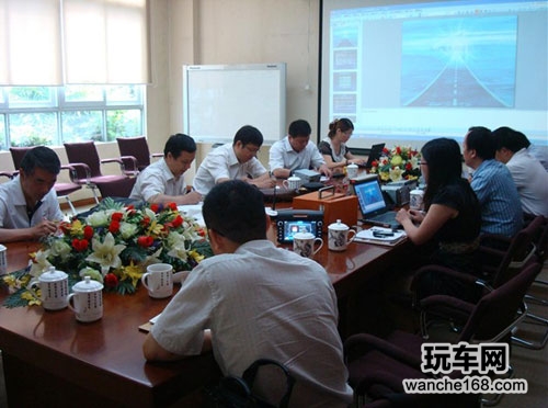 东风科技访问天缘探讨智能车载项目