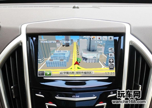 凯迪拉克全新srx车载导航隆重上市