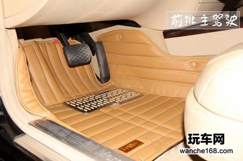 高档大气 宝马X6装超纤皮革汽车脚垫