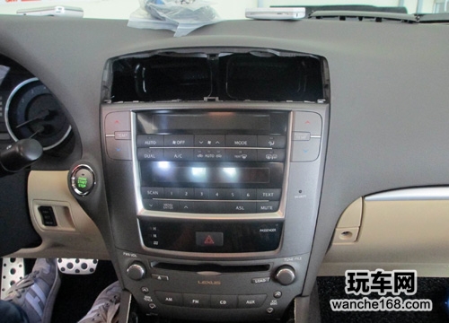 雷克萨斯IS250汽车升级飞歌DVD导航