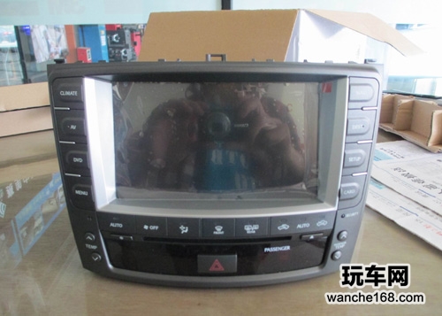雷克萨斯IS250汽车升级飞歌DVD导航