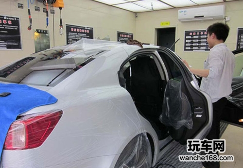 雷克萨斯IS系全车贴威固汽车隔热膜