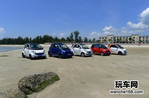 雷朋隔热膜特约奔驰SMART车主自驾游