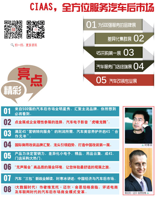 CIAAS 致力于全方位服务汽车后市场