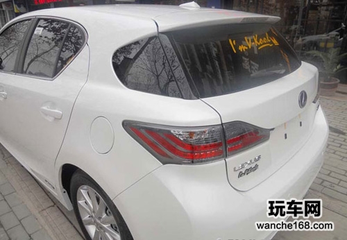 雷克萨斯CT200H全车贴威固隔热膜