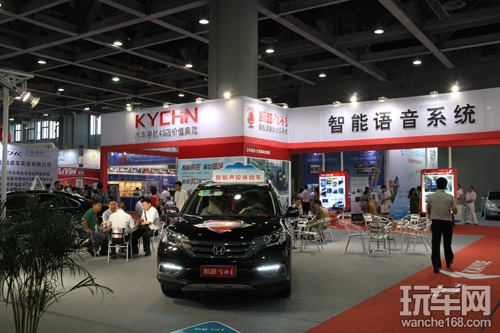 凯越携全方位智能声控导航亮相点金展