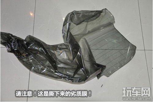 劣质膜害人 凯迪拉克换雷朋隔热膜正品