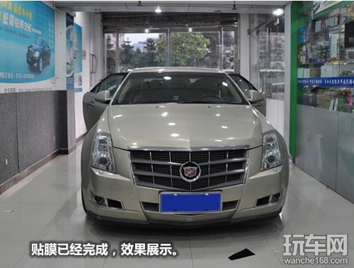 劣质膜害人 凯迪拉克换雷朋隔热膜正品