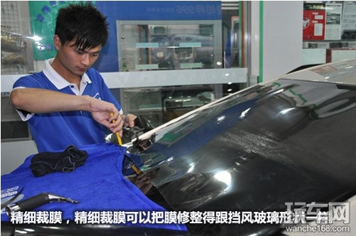 劣质膜害人 凯迪拉克换雷朋隔热膜正品