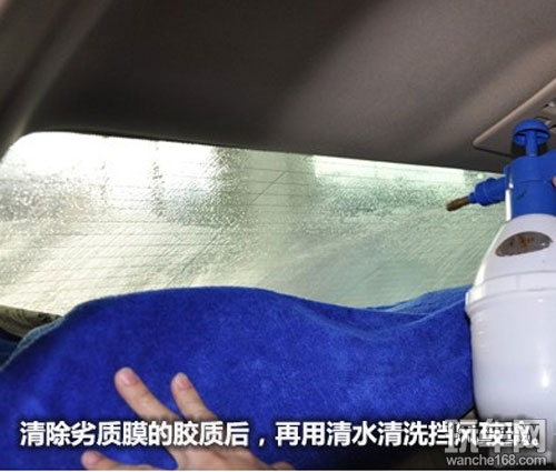 劣质膜害人 凯迪拉克换雷朋隔热膜正品