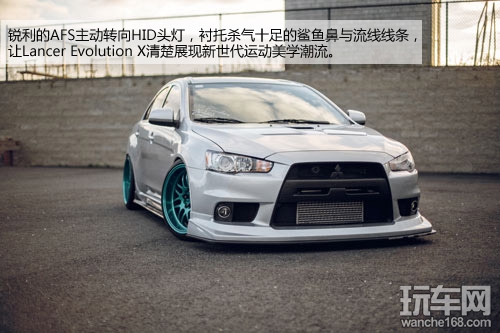 白衣战士 三菱EVO X个性改装