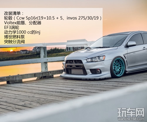 白衣战士 三菱EVO X个性改装