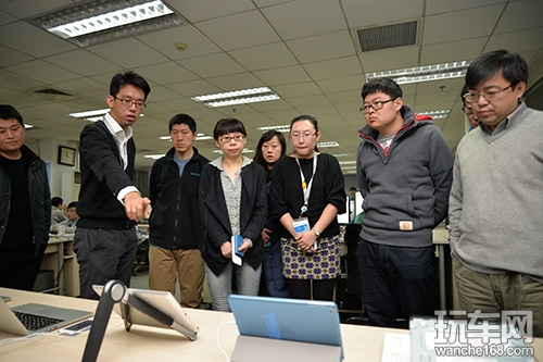 北京交通广播领导参观高德昌平生产基地