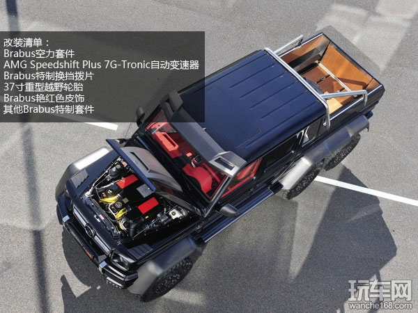 澳洲军用 Mercedes G63 AMG 6x6再强化