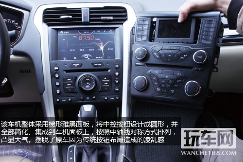 永志高2013款蒙迪欧导航专用机测评