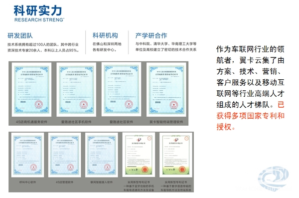 翼卡车联网参与物联网重大项目推广应用研究调研