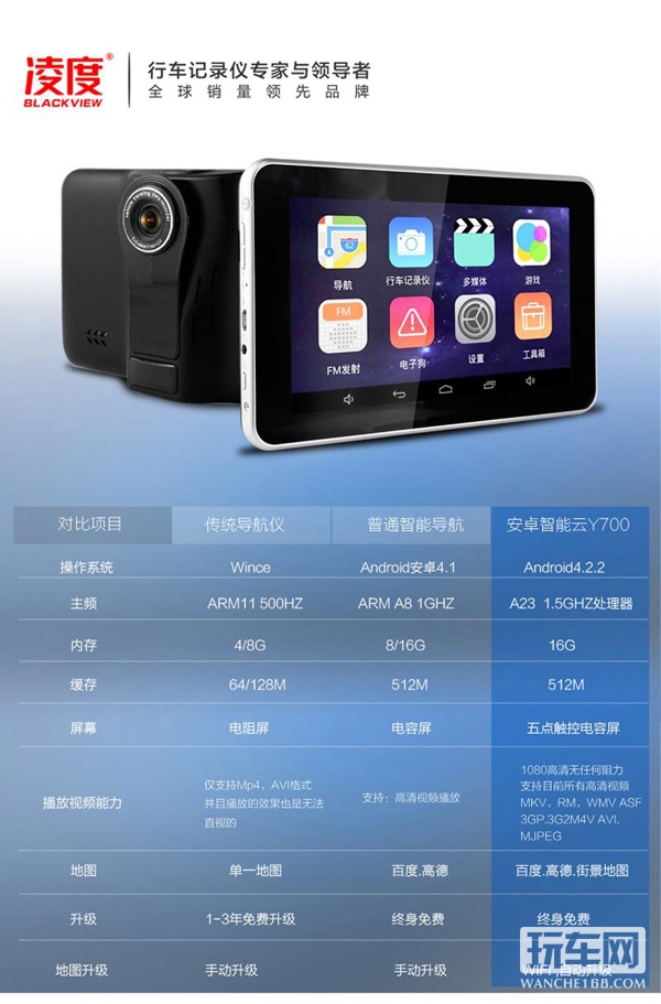 凌度Y700车载平板电脑综合评测