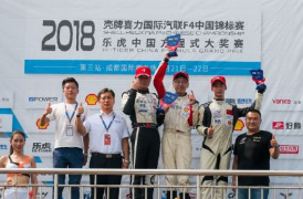 FIA F4&CFGP成都站老对手再相遇 郑晚成梅开二度
